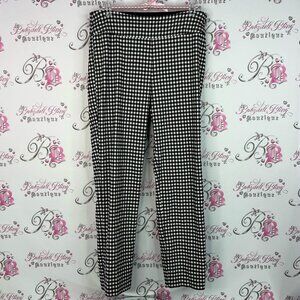 S.C.&CO. Pants plaid checkered picnic Black and White Gingham Pants